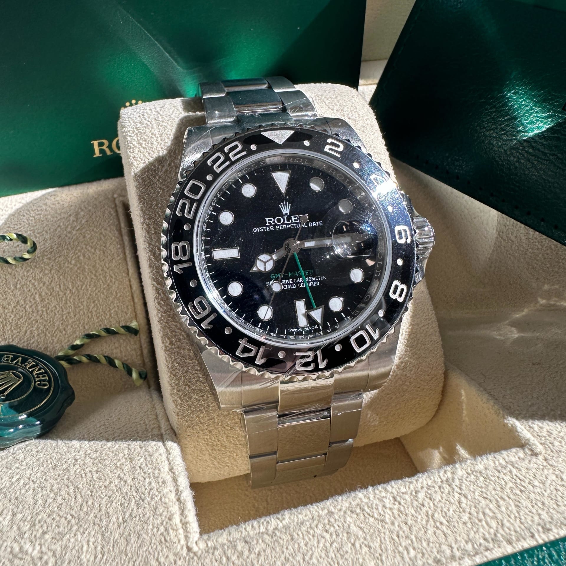 116710ln Prezzo Gmt Master Ii Rolex GMT-Master II Black 116710LN