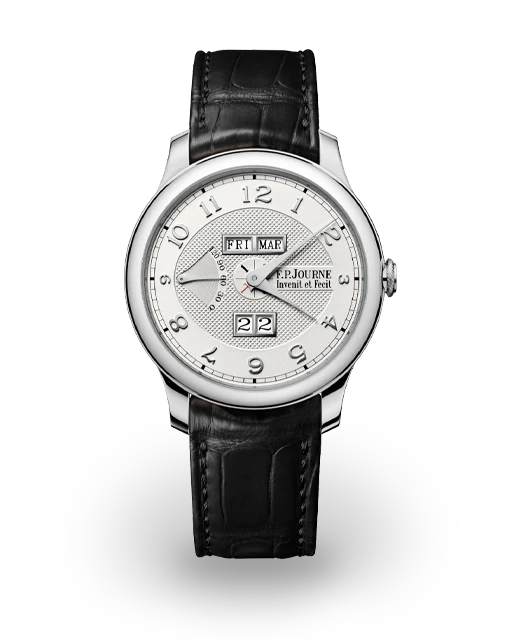 F.P. Journe Quantième Perpétuel 42 Platinum / White / Arabic / Strap QP  Model Image