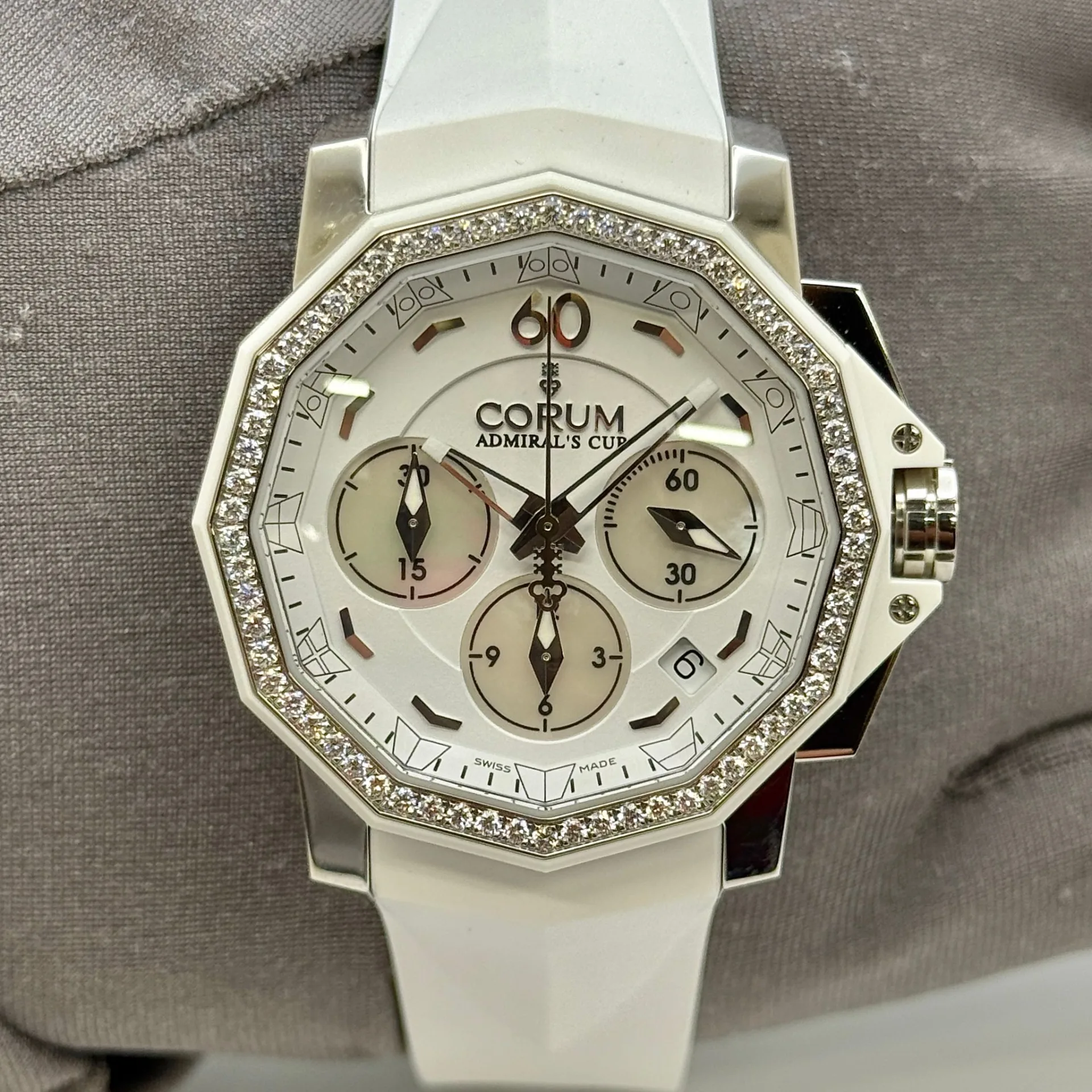 Auction: Corum Admiral's Cup Competition Chronograph 40 Steel