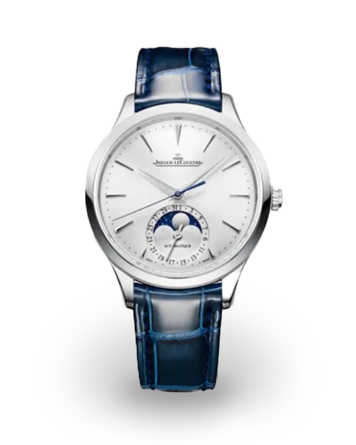 Jaeger-LeCoultre Master Ultra Thin Moon 36 Stainless Steel / Silver / Alligator 1248420  Model Image