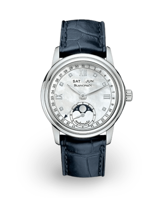 Blancpain L man Moonphase Complete Calendar 34 Steel MOP Diamond blancpain-l-man-moonphase-complete-calendar-34-steel-mop-diamond