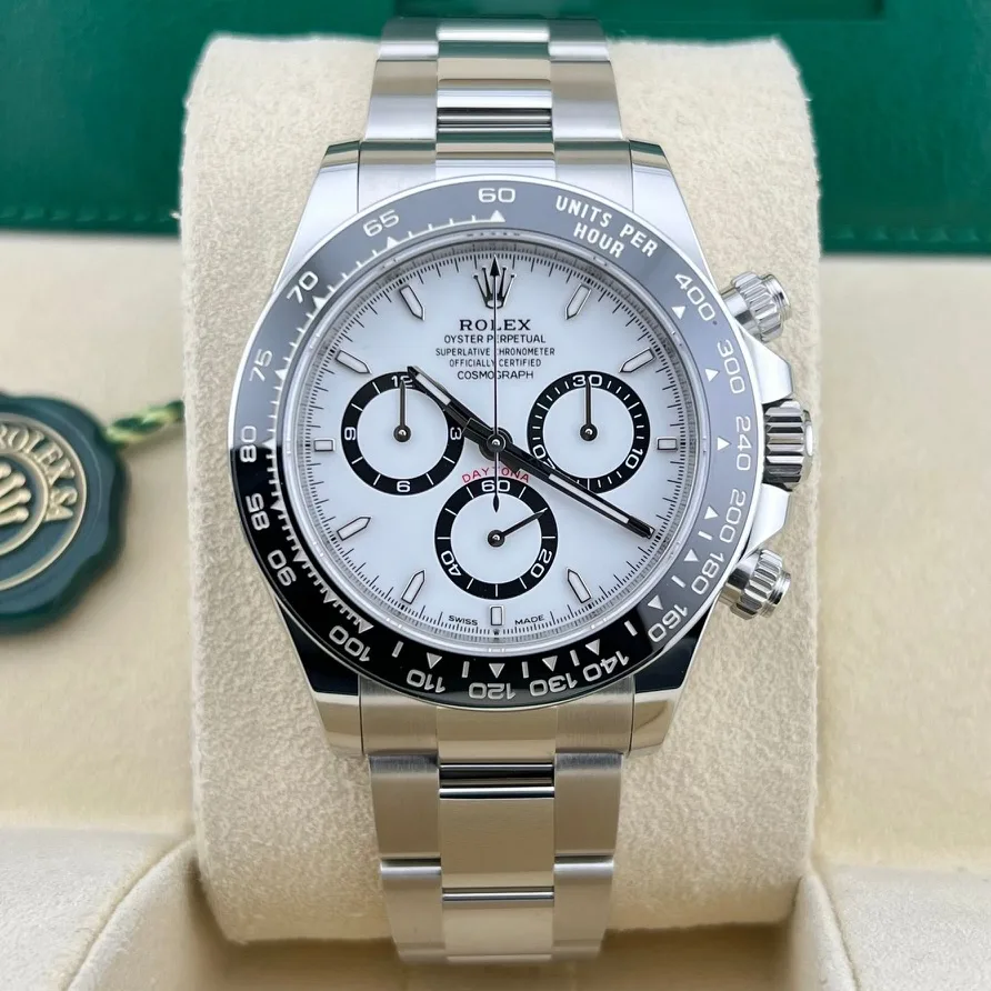 2025 Rolex Daytona Steel / Ceramic / White / Oyster 126500LN-0001 Listing Image