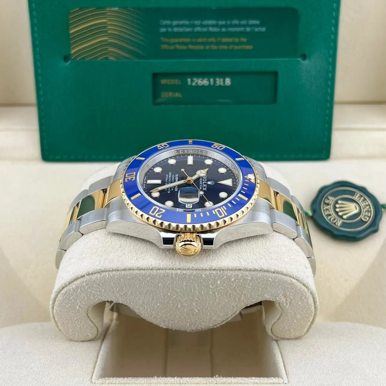 Two Tone Blue Submariner 2021 2021 Rolex Submariner Date 41 