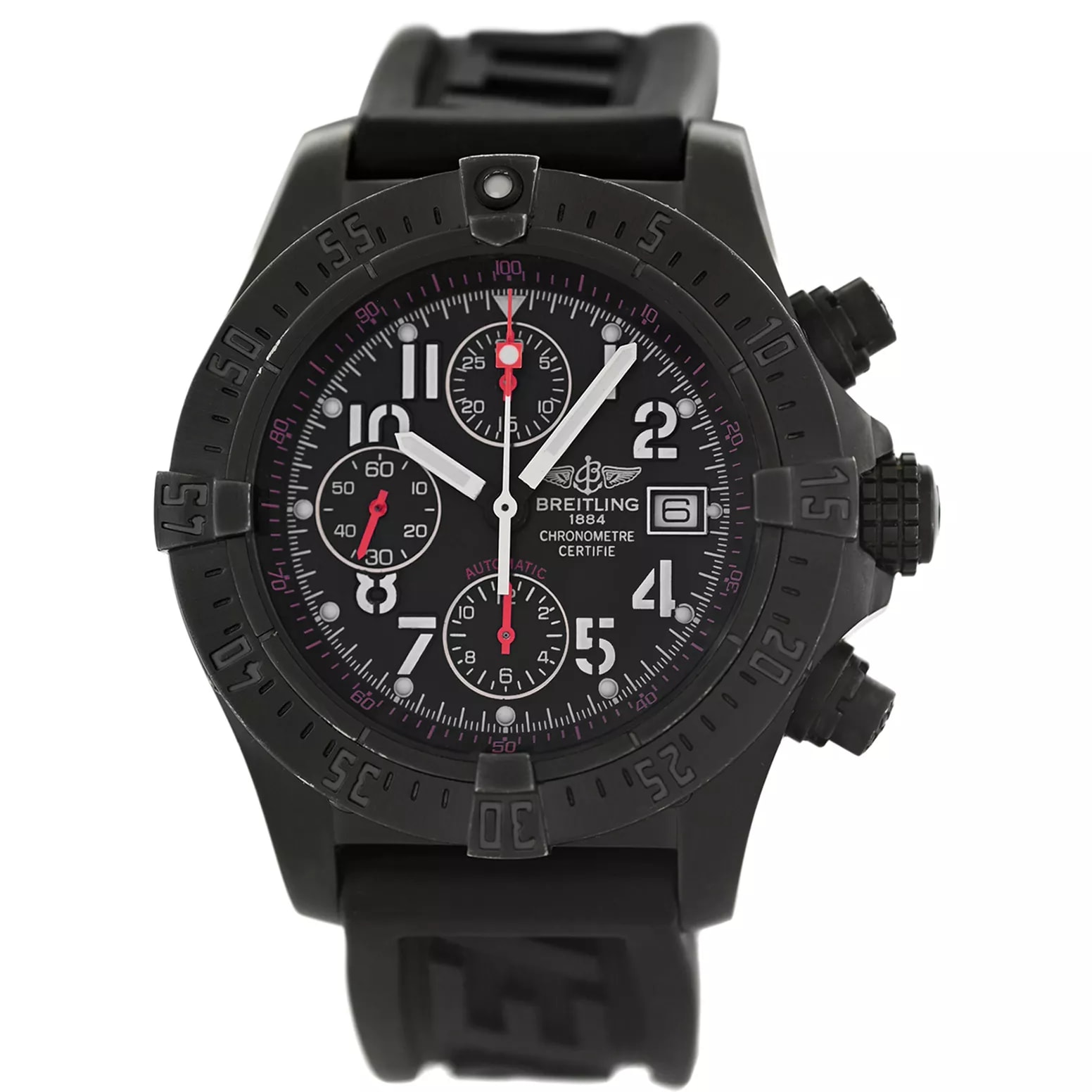 Breitling Avenger Blacksteel Steel / Black / Strap - Limited Breitling Avenger Blacksteel Steel / Black / Strap - Limited