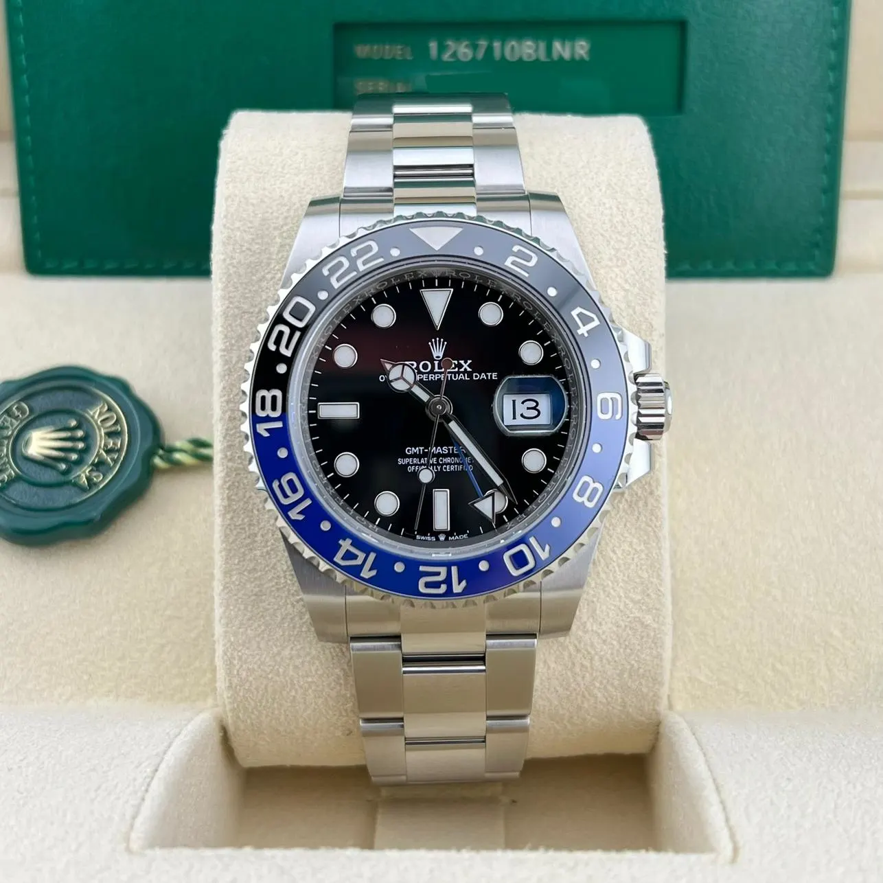 2022 Rolex GMT-Master II "Batman" 126710BLNR-0003 Listing Image 1