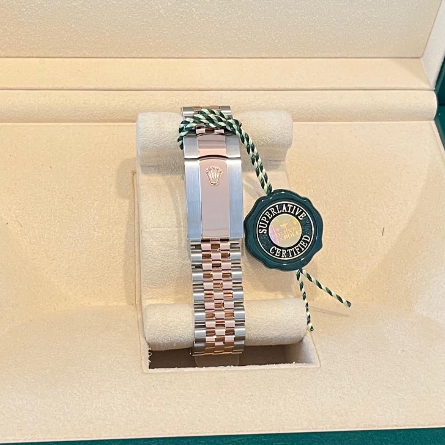 Rolex Datejust 36 Two-Tone Fluted / Slate / Jubilee 126231