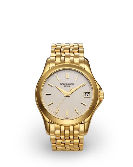 Patek Philippe Calatrava Yellow Gold / Cream / Bracelet 5107/1J-001 | Bezel