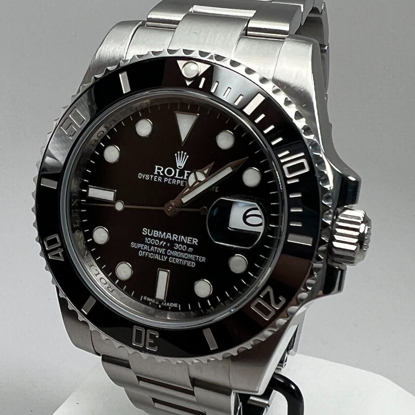 Rolex submariner best sale date noir