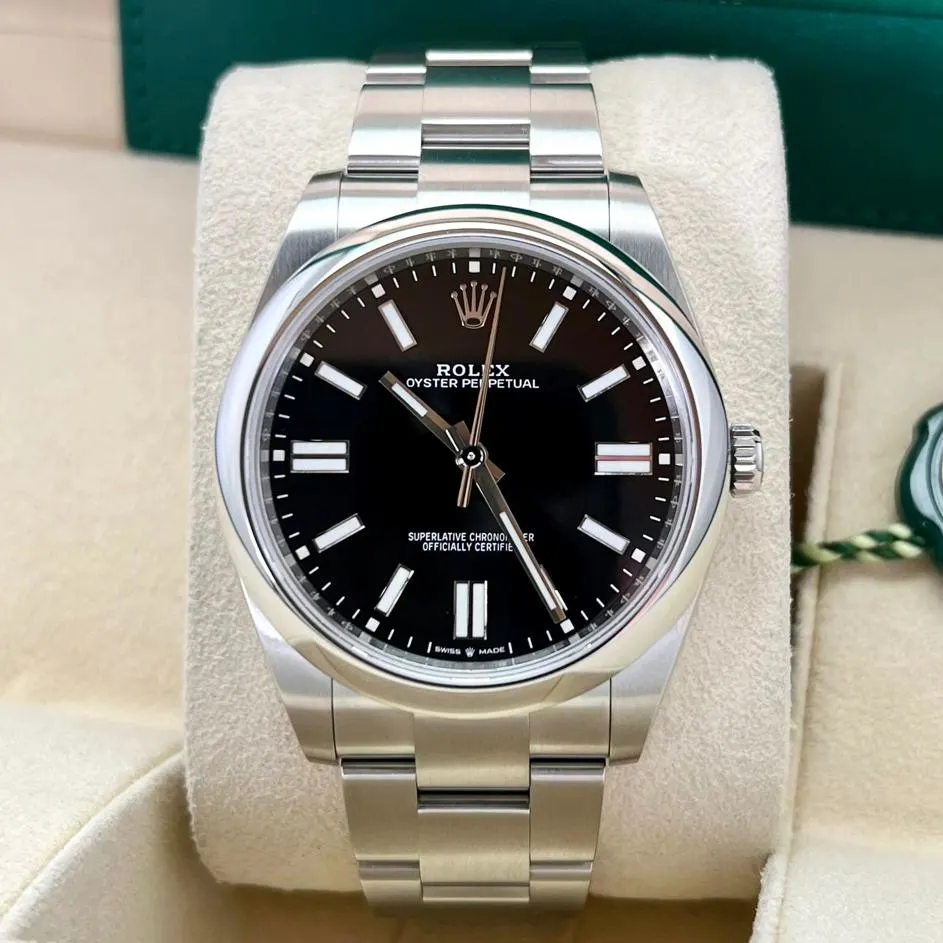 2022 Rolex Oyster Perpetual 41 Black 124300-0002 Listing Image 1