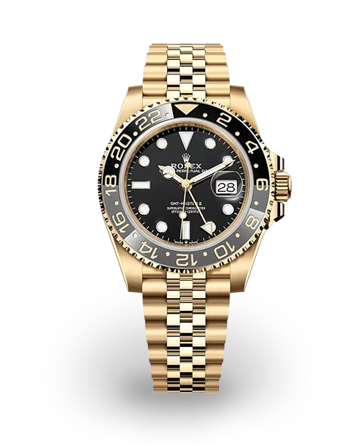 Rolex GMT-Master II Yellow Gold / Black / Jubilee 126718GRNR-0001  Model Image