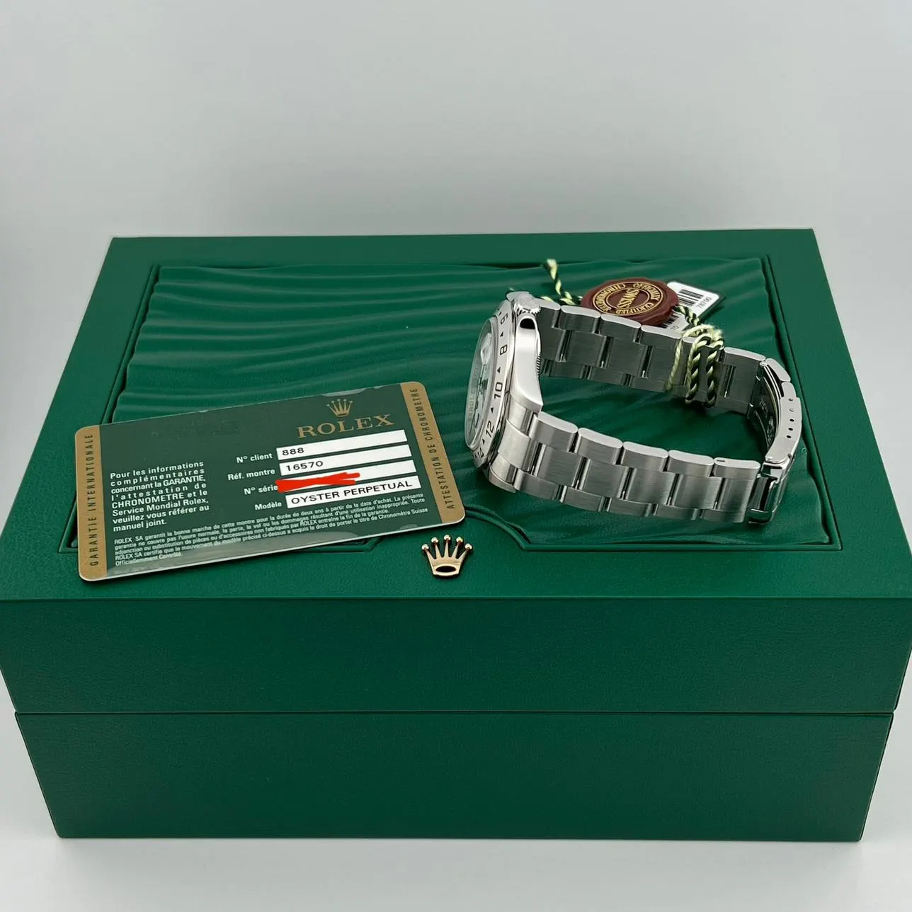 2008 Rolex Explorer II "Polar" / SuperLuminova / 3186 16570 Listing Image 7