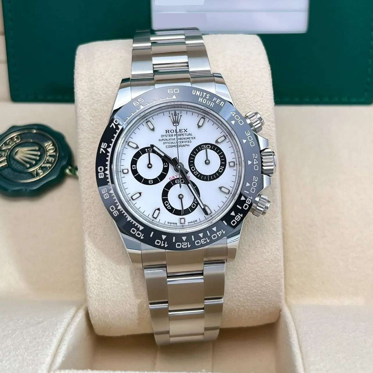 2019 Rolex Daytona Panda Ceramic White 116500LN 0001