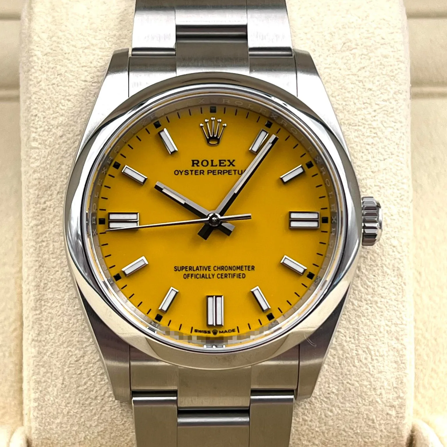 2022 Rolex Oyster Perpetual 36 Yellow 126000-0004 Listing Image 1