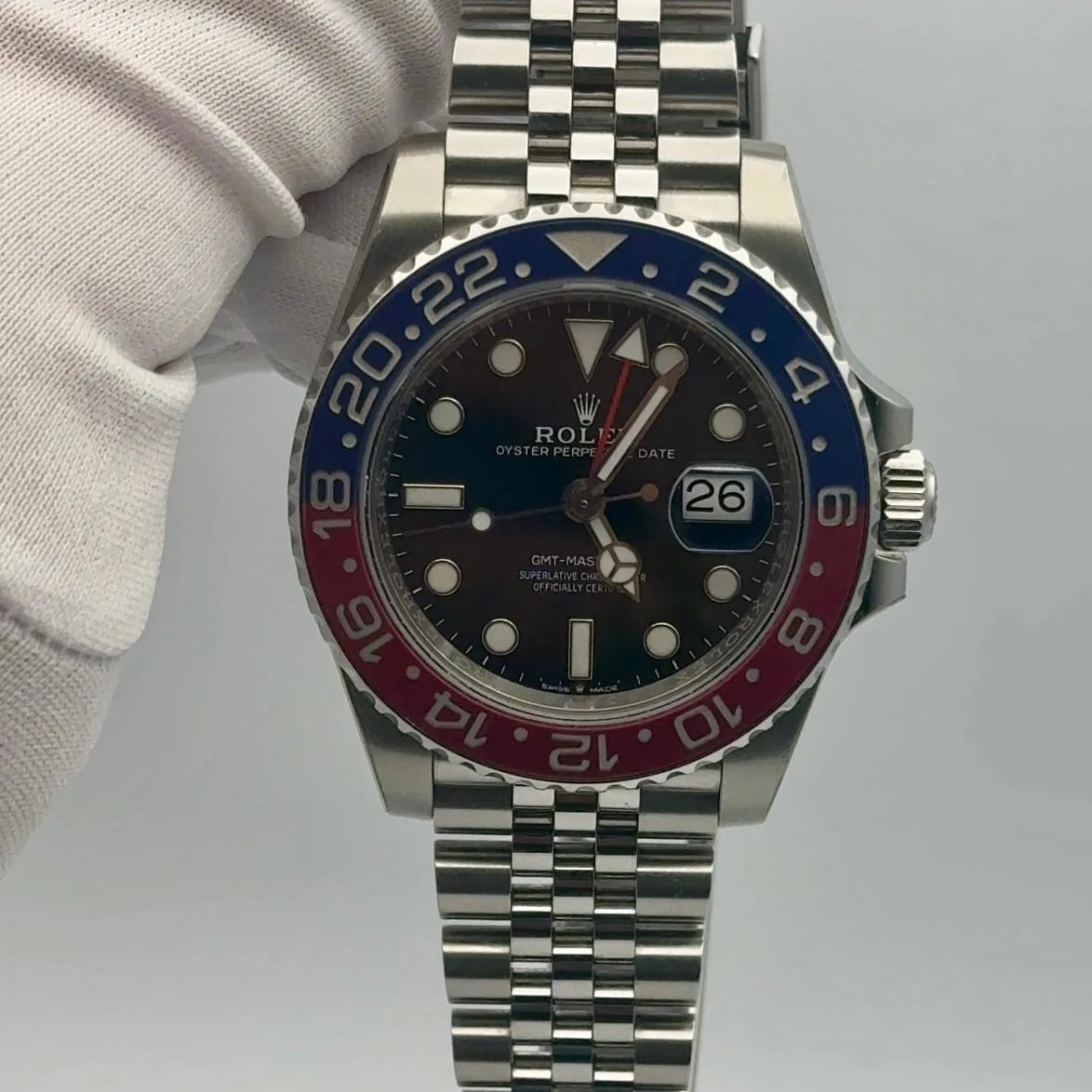 2020 Rolex GMT-Master II "Pepsi" / Jubilee 126710BLRO-0001