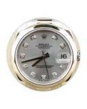 Mason Martinさん専用 Rolex Datejust 31 Platinum / Smooth / Silvered / Diamond-Set