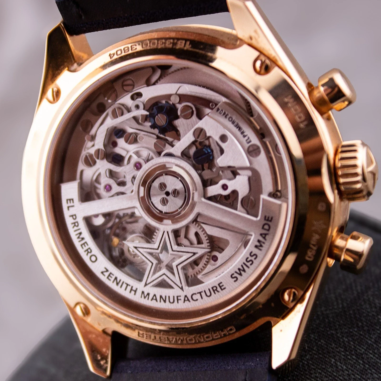 Auction: 2023 Zenith Chronomaster Open / Rose Gold / White 18.3300