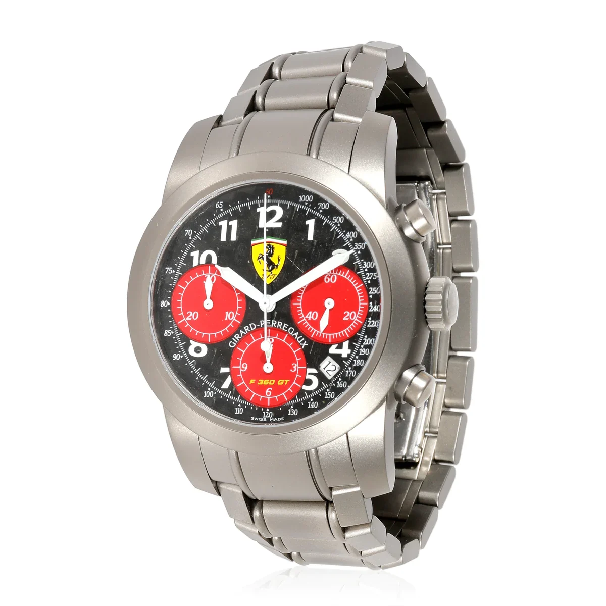 Girard-Perregaux Ferrari 360GT 40 Titanium / Black / Arabic / Bracelet - Limited to 360 Pieces 80280.0.21.6659 Listing Image 1