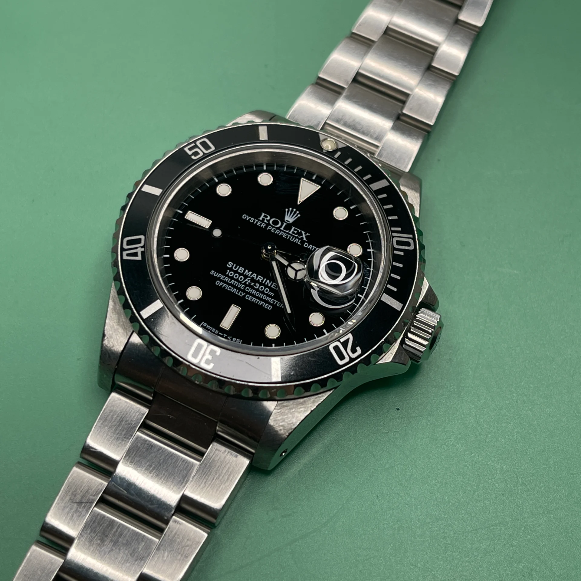 1996 Rolex Submariner Date / Tritium 16610 Listing Image