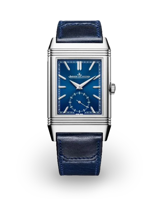 Jaeger-LeCoultre Reverso Tribute Small Seconds Stainless Steel / Blue / Fagliano 3978480  Model Image