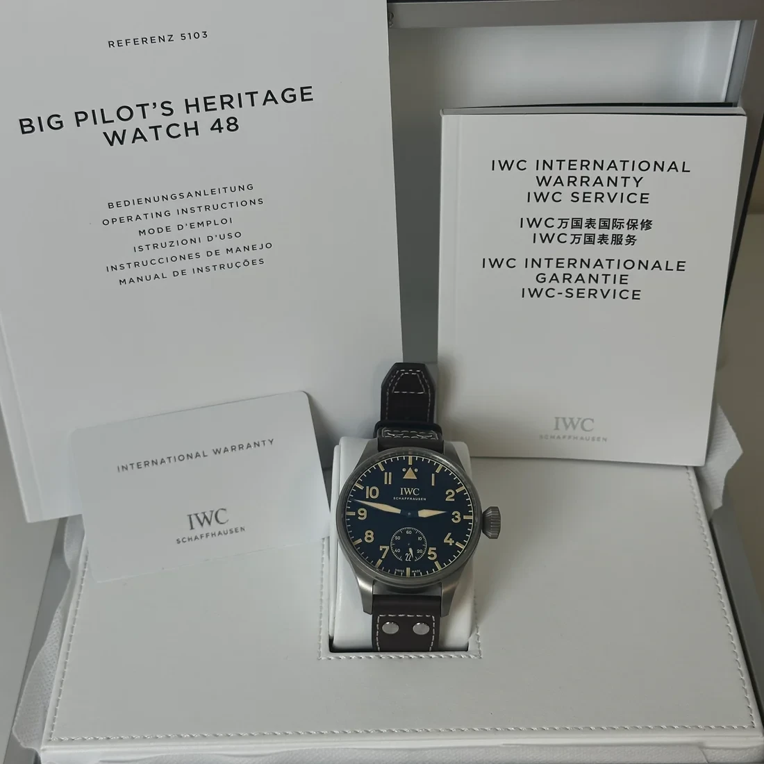 Auction: 2017 IWC Big Pilot Heritage 48 Titanium - Limited to