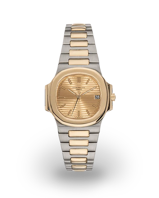 Patek Philippe Nautilus - 3/4 Size (Mid-Size) - Two-Tone / Champagne 3800/1JA  Model Image