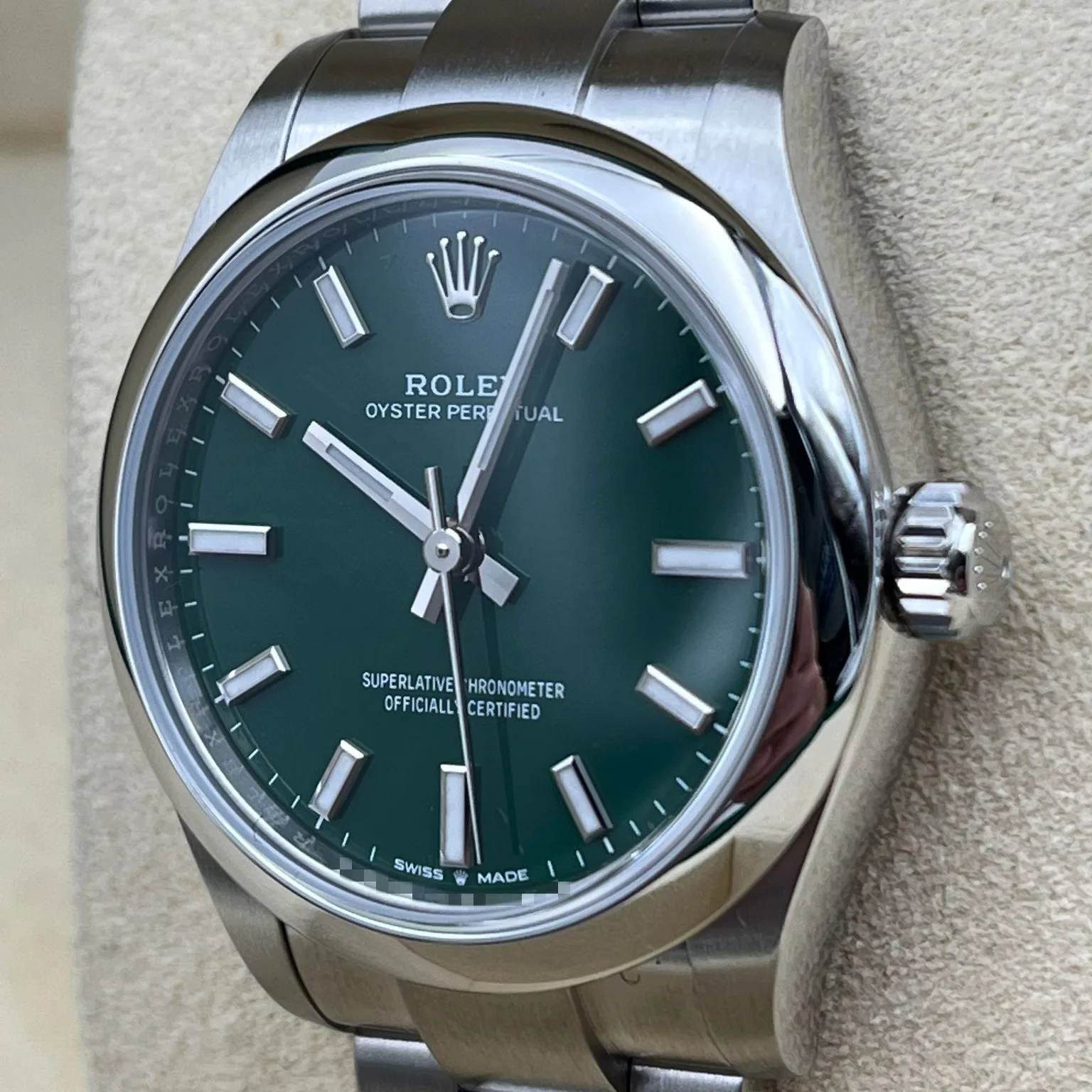 2022 Rolex Oyster Perpetual 31 Green 277200-0006 Listing Image 2