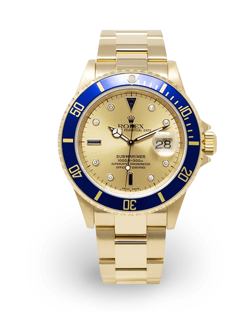 Rolex Submariner Date Yellow Gold Champagne 