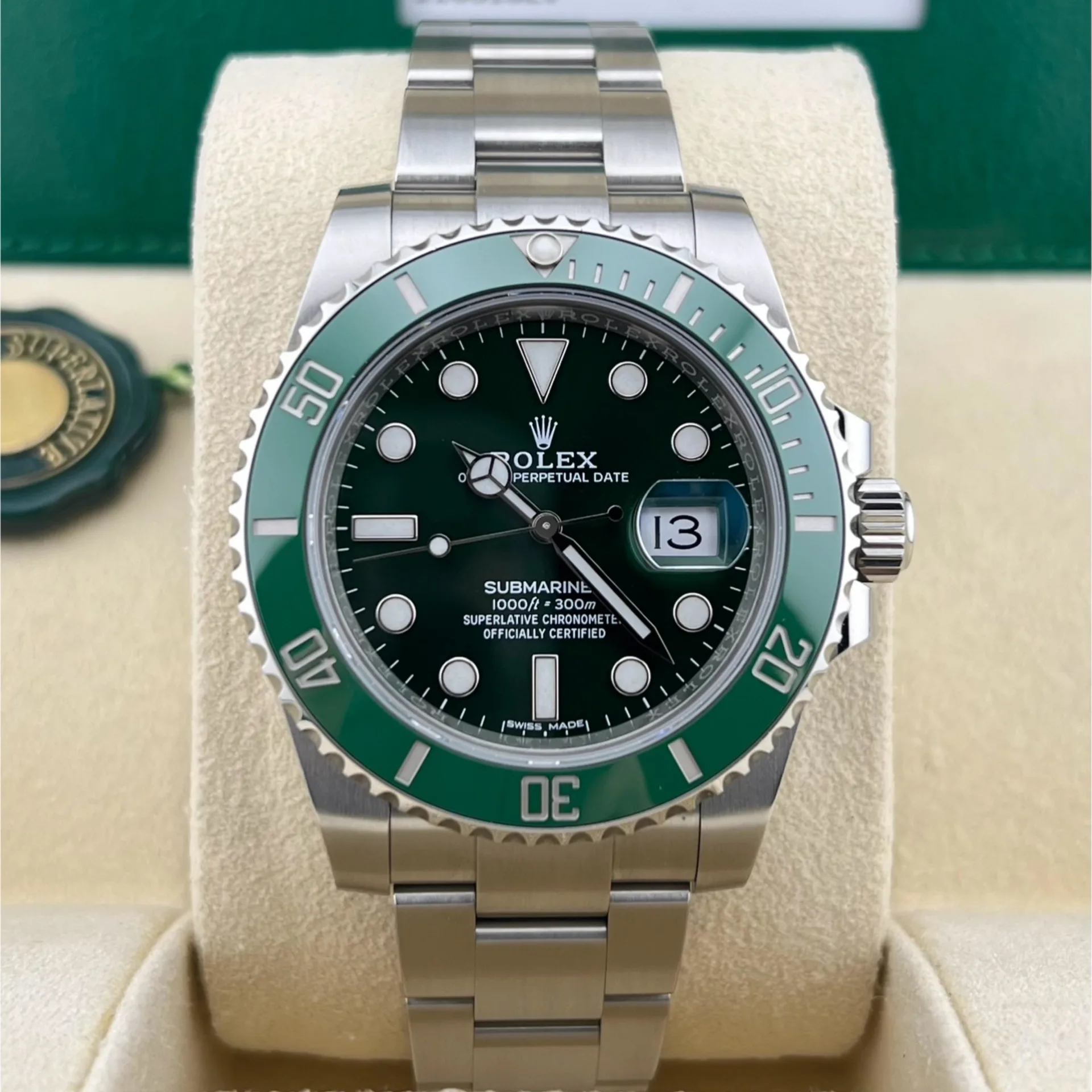 2016 Rolex Submariner "Hulk" 116610LV Listing Image