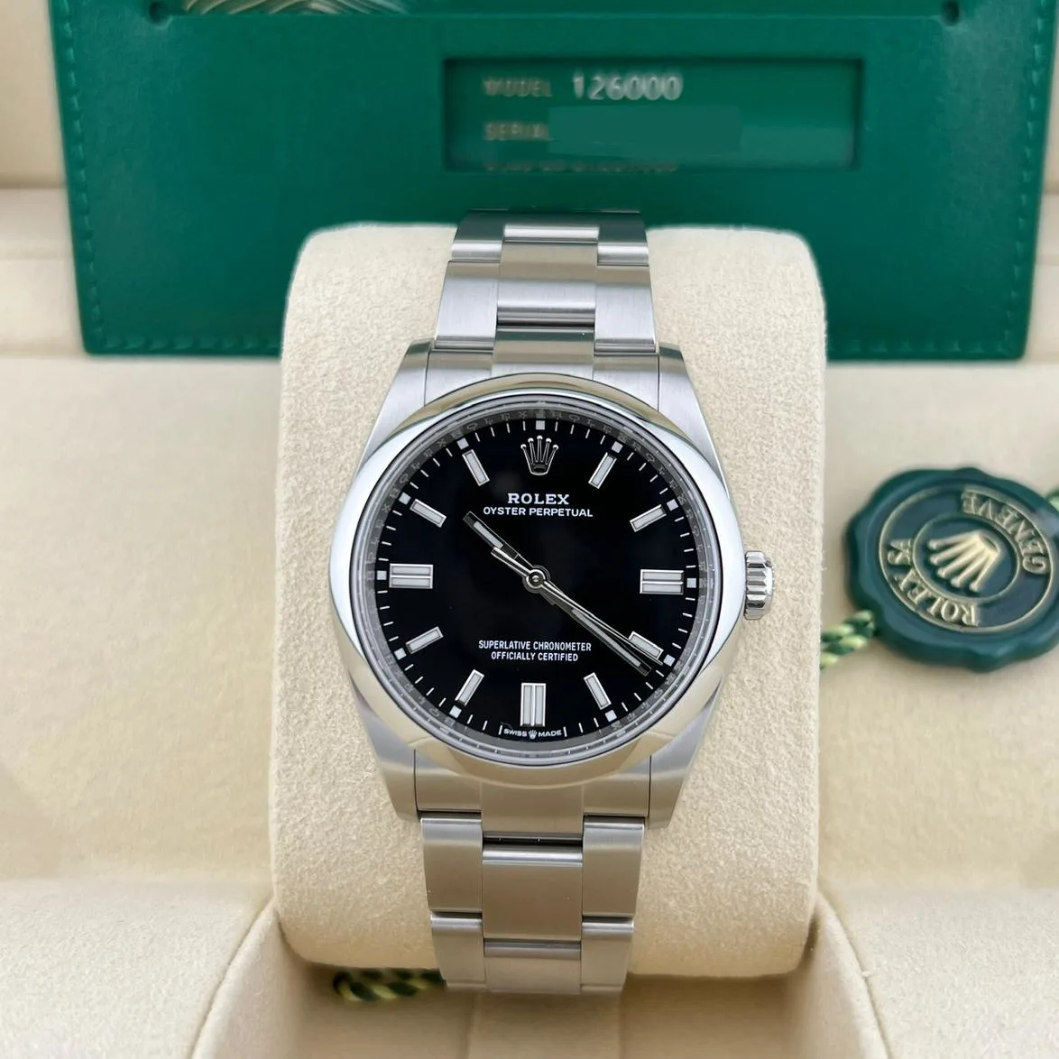 2023 Rolex Oyster Perpetual 36 Black 126000-0002 Listing Image 2