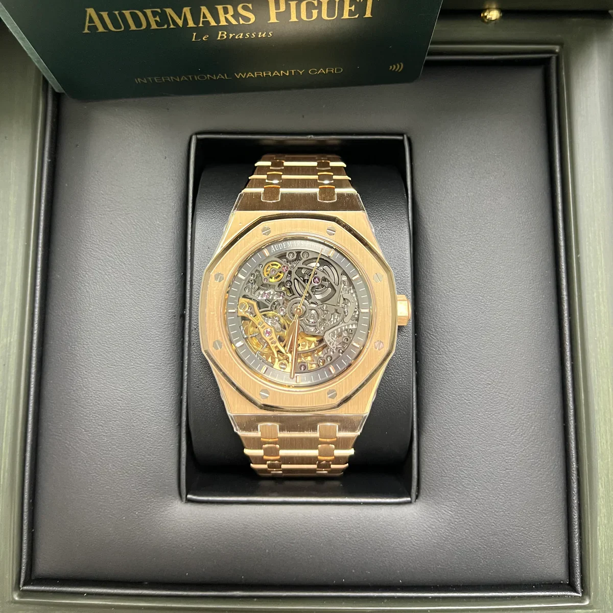 2021 Audemars Piguet Royal Oak Double Balance Wheel Openworked 41 Rose Gold 15407OR.OO.1220OR.01 Listing Image