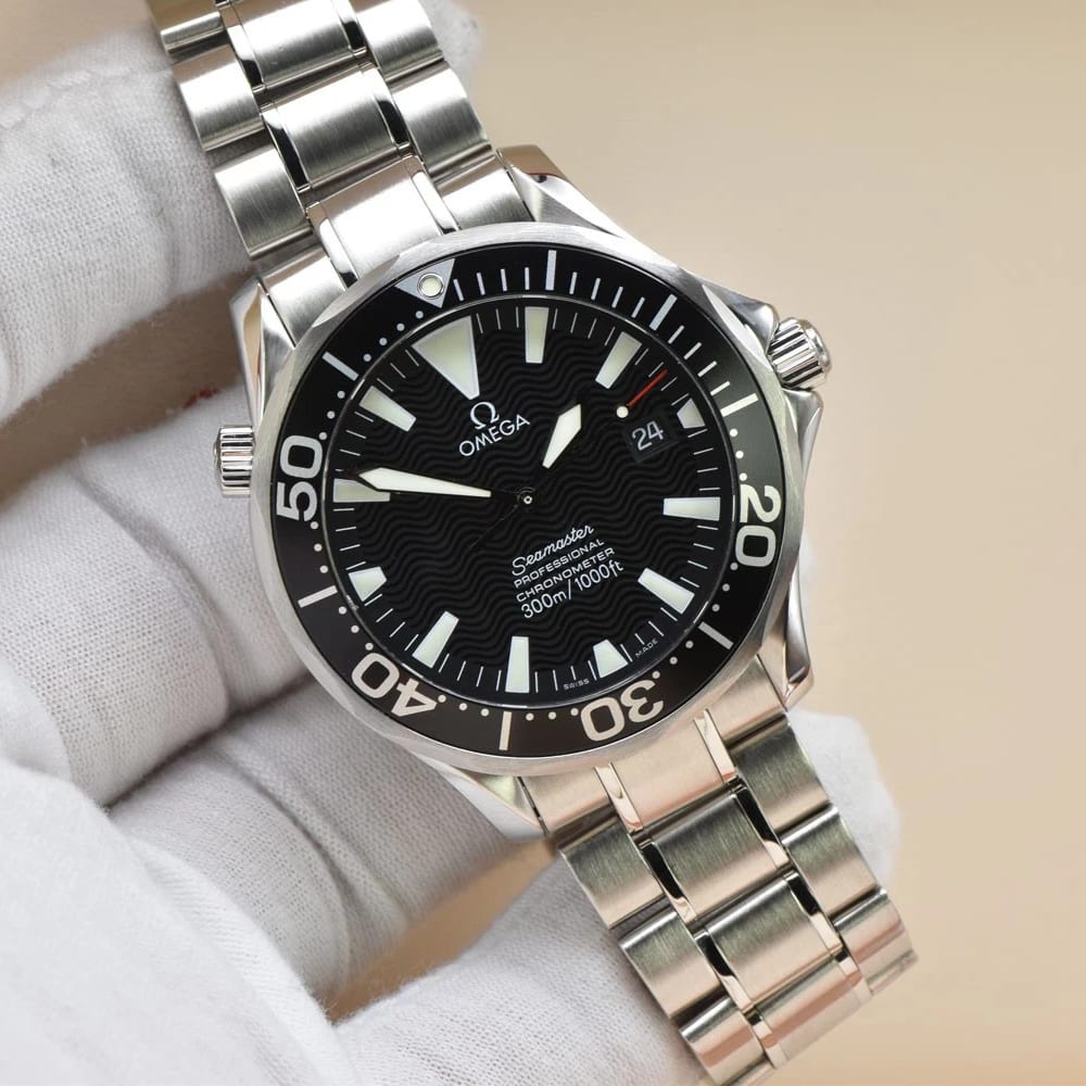 Omega Seamaster Diver 300M Automatic 41 Steel Black Bracelet