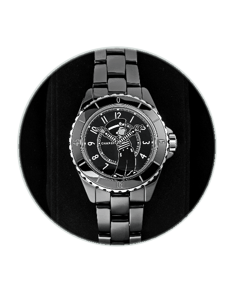 Chanel Mademoiselle J12 La Pausa Limited Edition 38 Ceramic