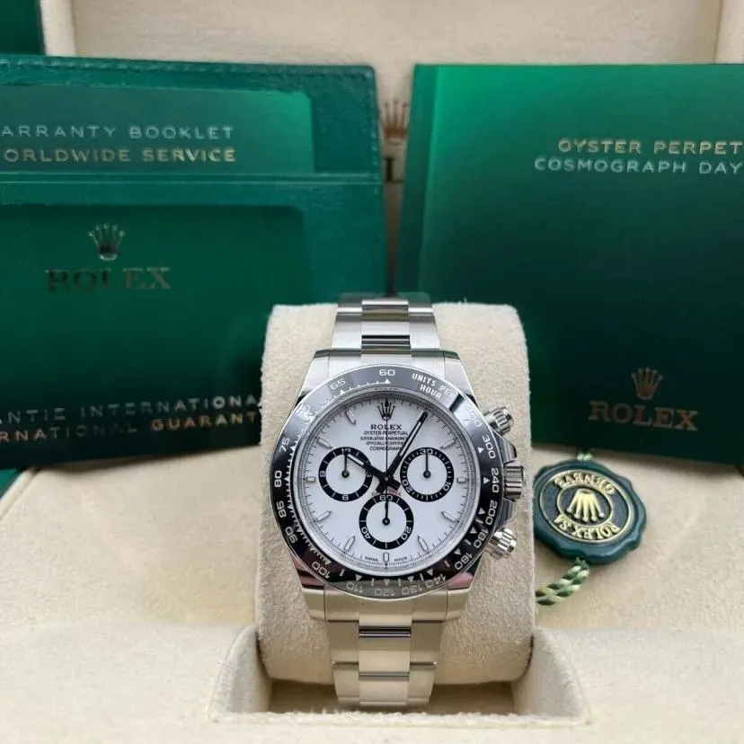2024 Rolex Daytona "Panda" / Ceramic / White / Oyster 126500LN-0001