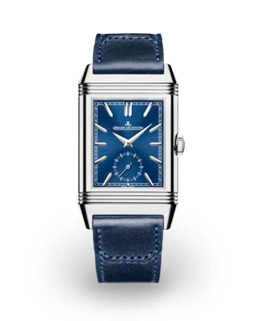 Jaeger-LeCoultre Reverso Tribute Duoface Stainless Steel / Blue / Fagliano 3988482  Model Image