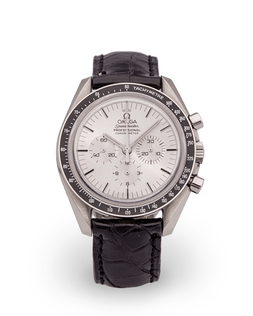 Omega Speedmaster White Gold Apollo XI 25th Anniversary Limited to 500 Pieces 3692.30 Watches Bezel