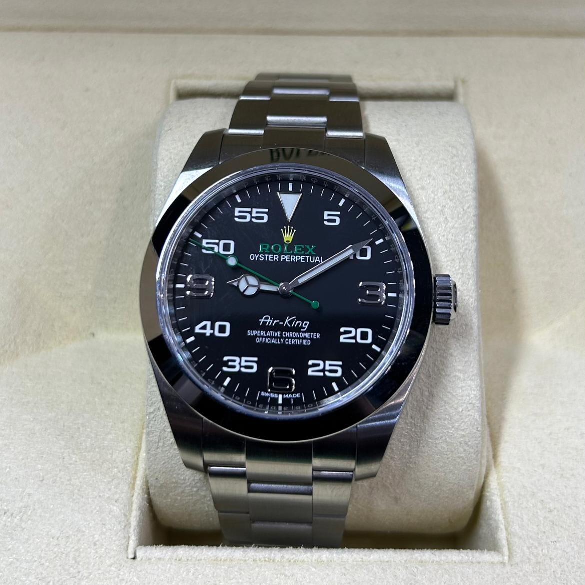 Rolex air hotsell king black dial