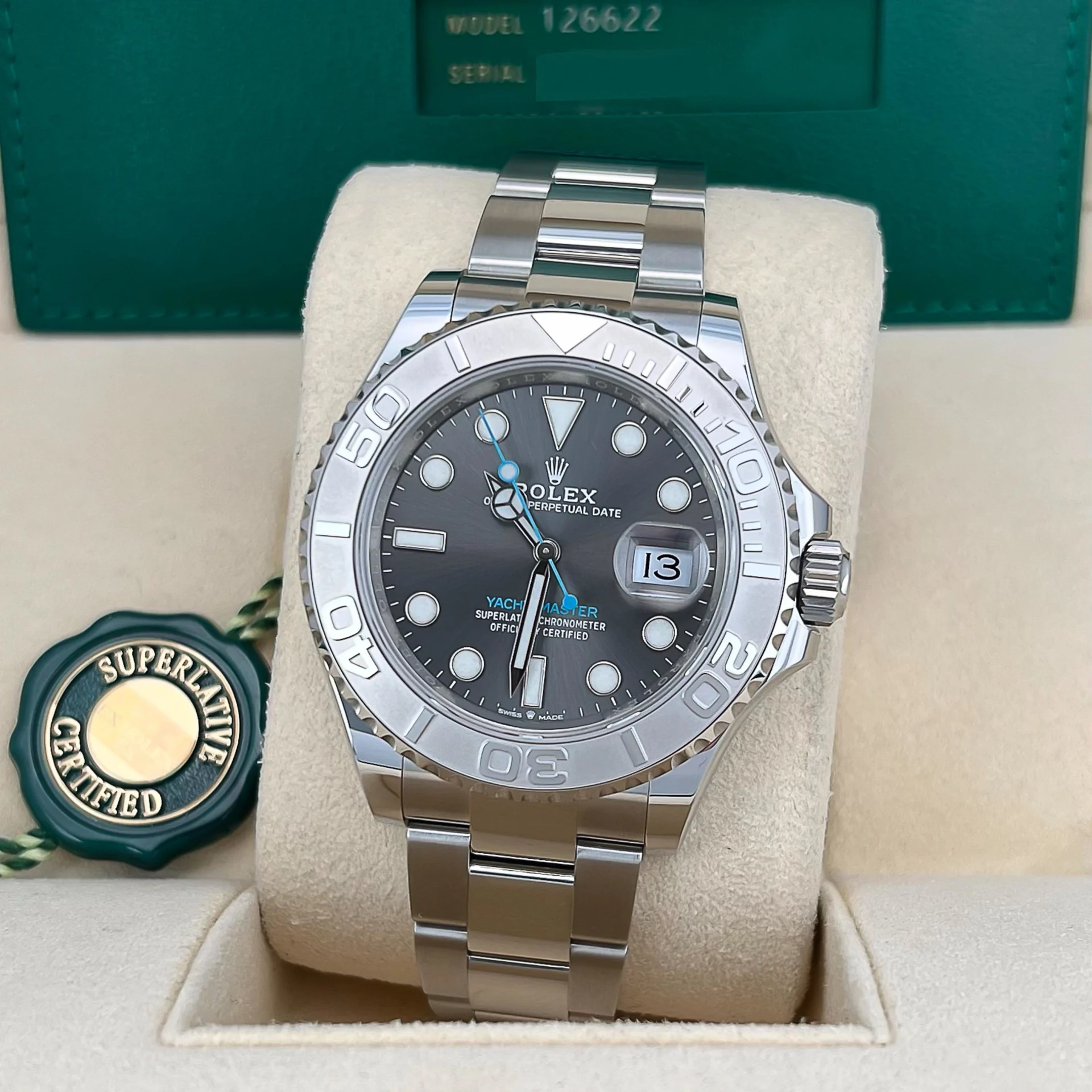 2021 Rolex Yacht-Master 40 Slate 126622-0001 Listing Image