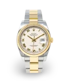 Datejust 36 Two-Tone / Fluted / Ivory Pyramid-Motif / Roman / Oyster Avatar Image