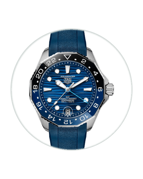 Tag Heuer Aquaracer Professional 300 GMT 42 Steel Ceramic Blue