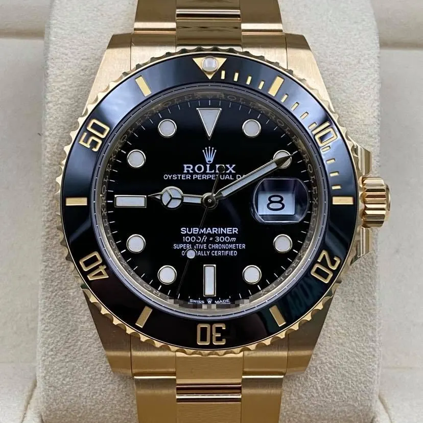 2022 Rolex Submariner Date Yellow Gold / Black 126618LN-0002 Listing Image 1