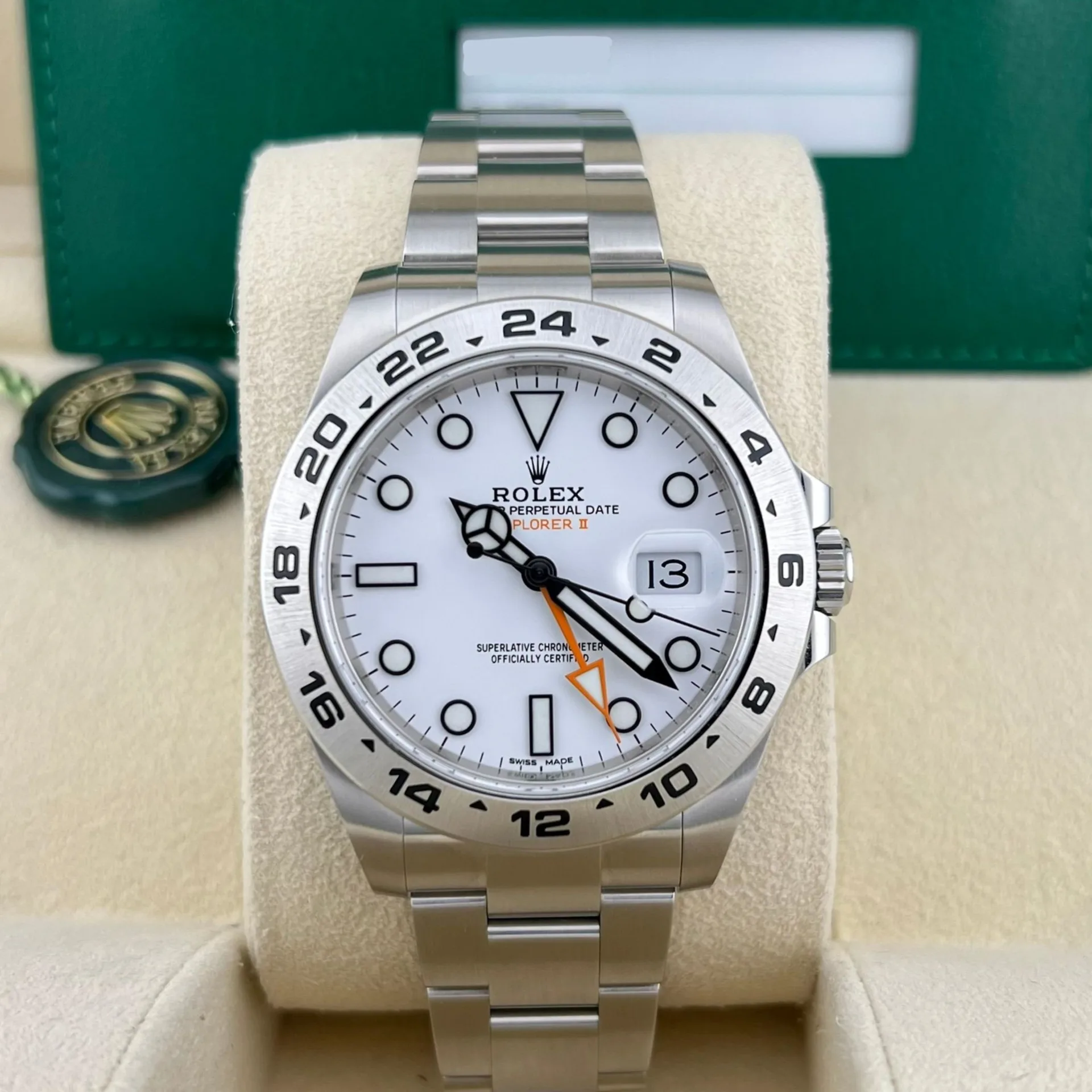 2017 Rolex Explorer II 42 / White 216570-0001 Listing Image