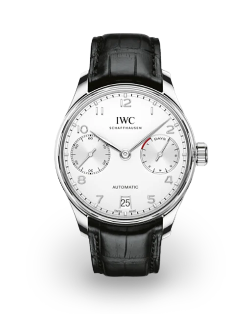 IWC Portugieser Automatic Steel / Silvered / Arabic IW5007-12  Model Image