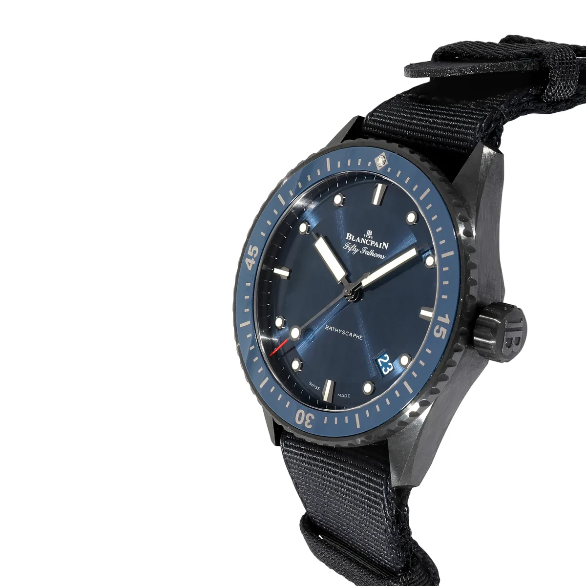 Blancpain Fifty Fathoms Bathyscaphe Bucherer Blue - Limited to 188 5000 0140 NAOA Listing Image 2