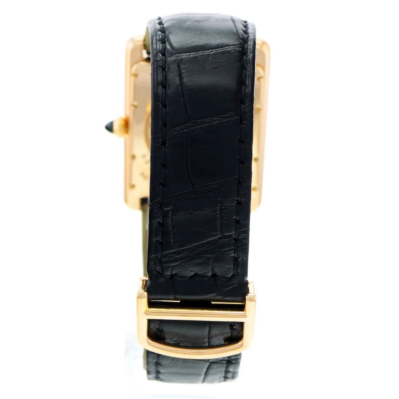 Cartier Tank Louis XL Rose Gold / Brown / Roman / Strap W1560002  Listing Image 6
