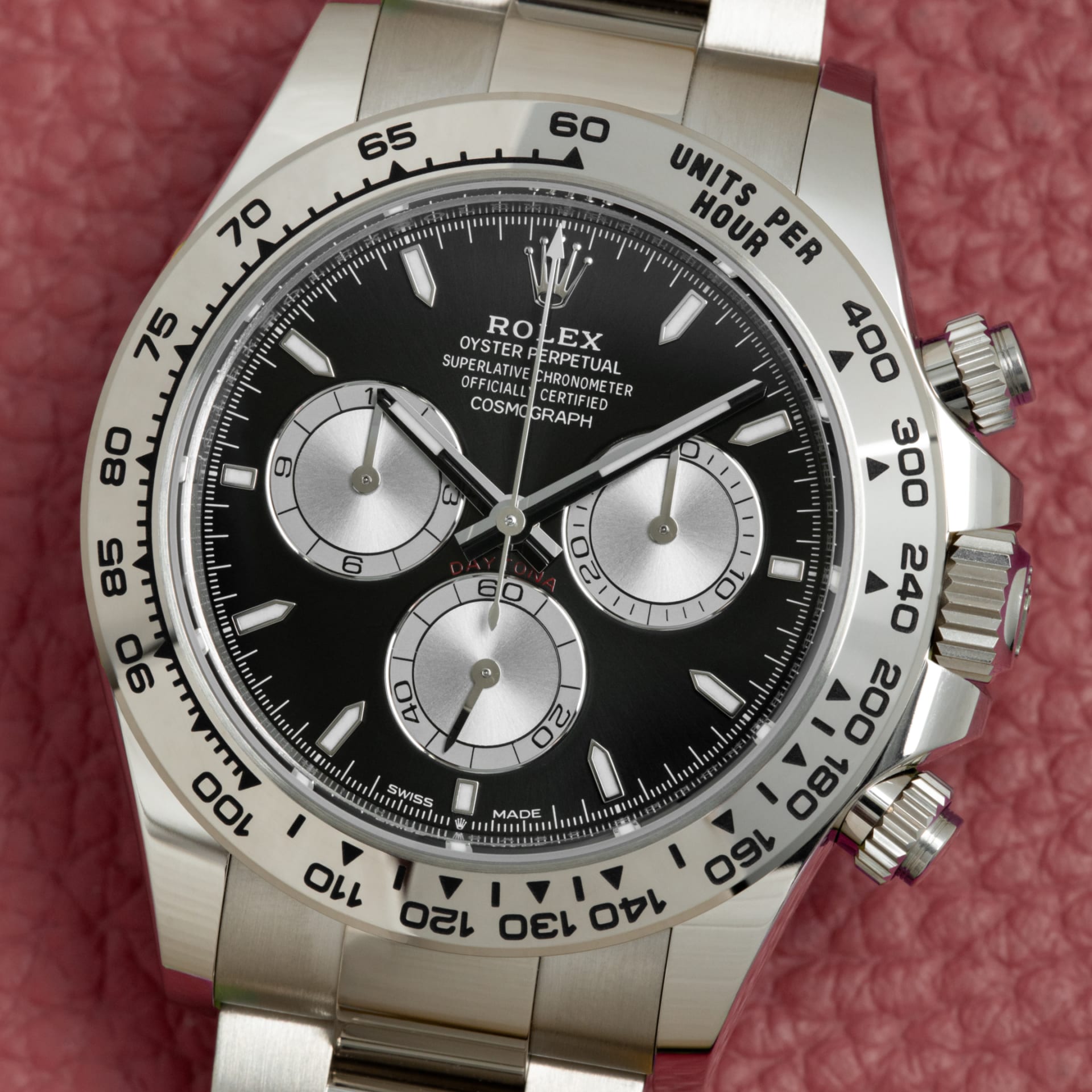 Auction: 2025 Rolex Daytona White Gold / Black / Oyster 126509