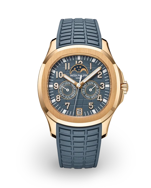 Patek Philippe Aquanaut Luce Annual Calendar Rose Gold / Blue-Gray / Arabic / Strap 5261R-001  Model Image