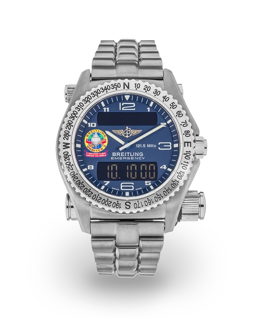 Breitling Emergency Orbiter 3 41 Titanium / Blue / Arabic / Bracelet - Limited to 999 Pieces E5632110/C537  Model Image