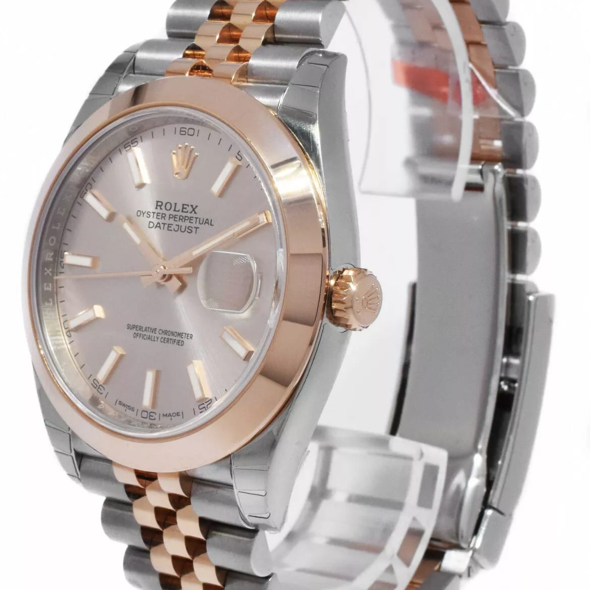Rolex Datejust 41MM Two-Tone Black Dial Jubilee Bracelet