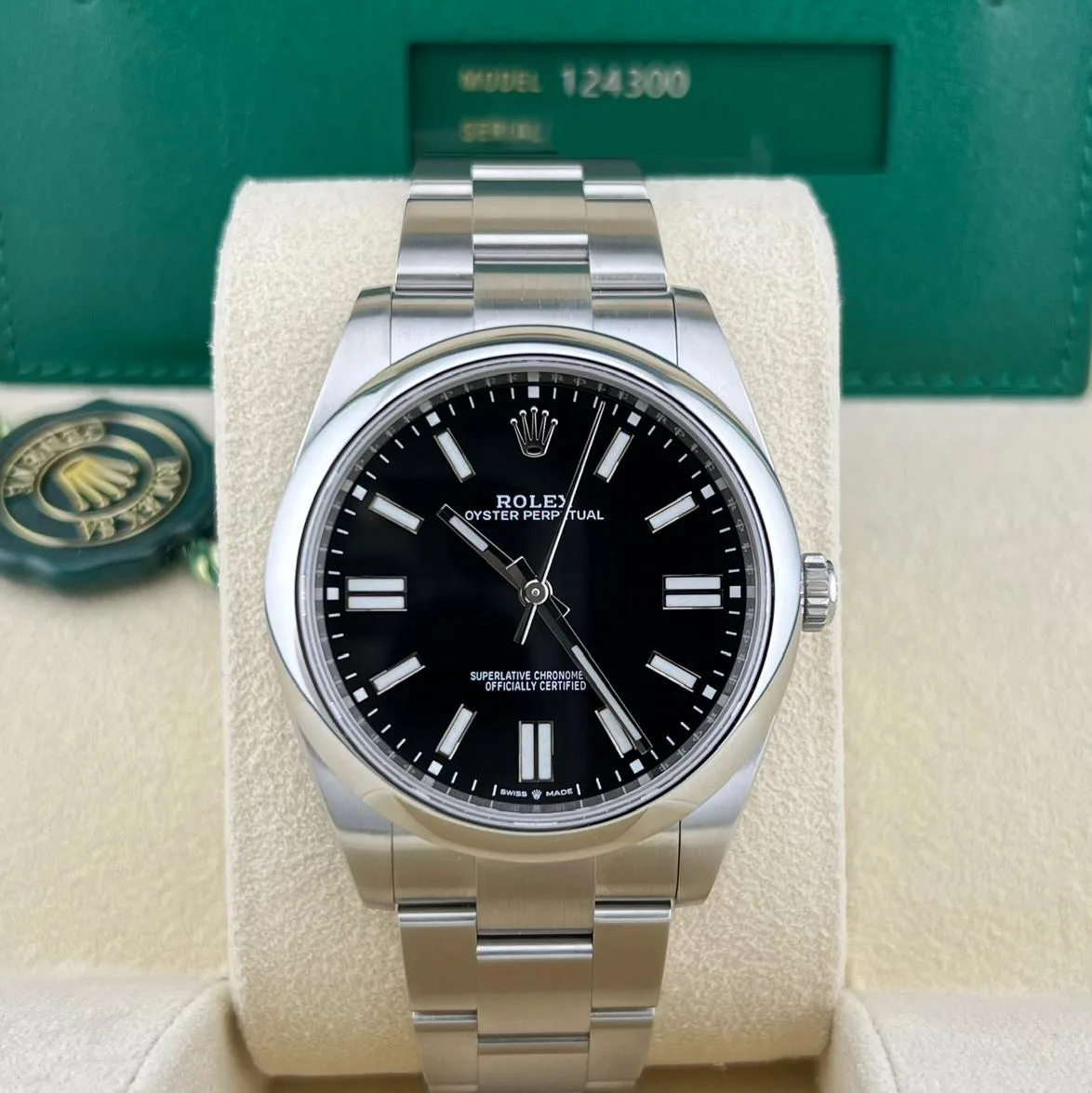 2022 Rolex Oyster Perpetual 41 Black 124300-0002 Listing Image 2