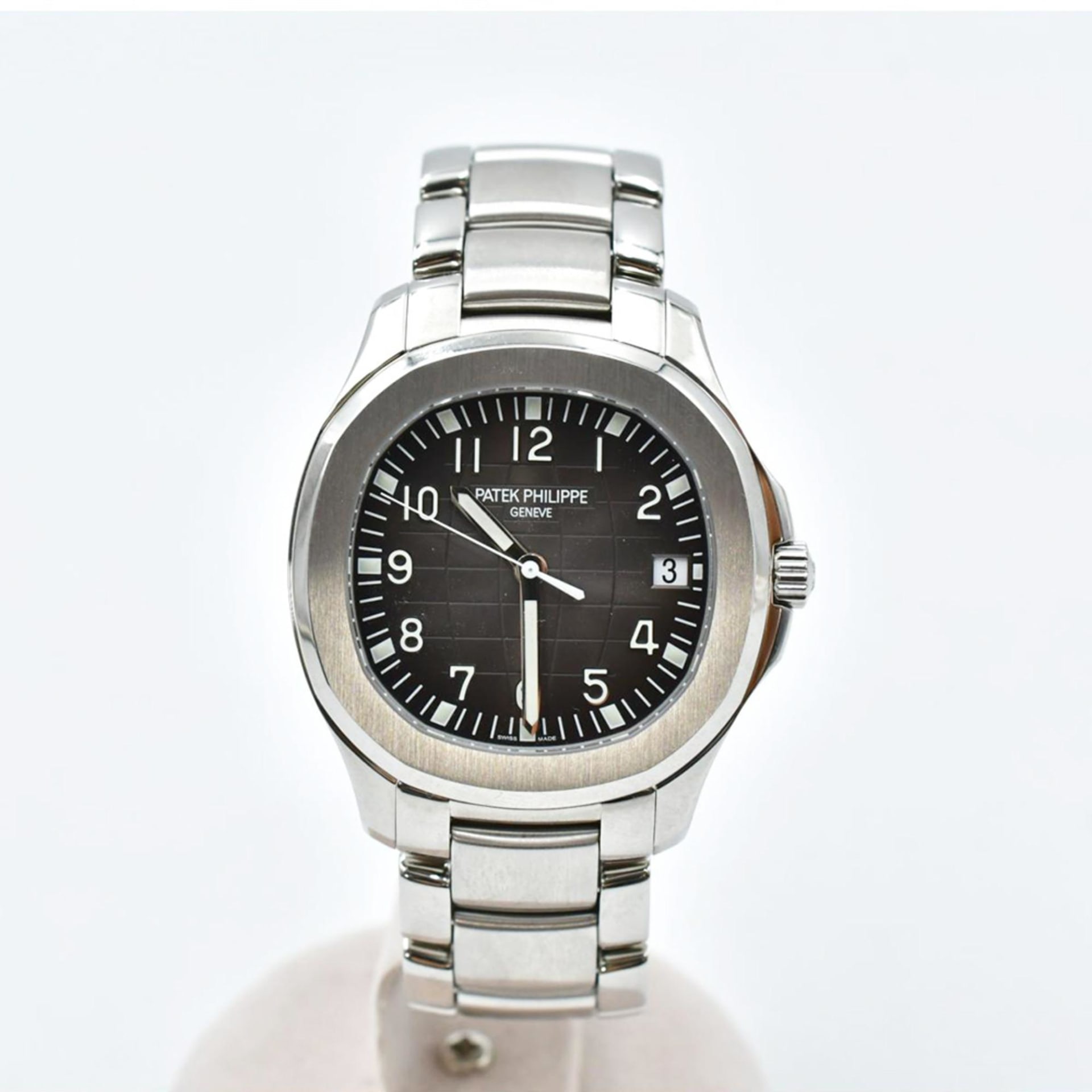 Steel Bracelet 5167 Watch Patek Philippe Aquanaut Black Bracelet